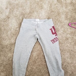 Indiana University sweatpants capris size M
